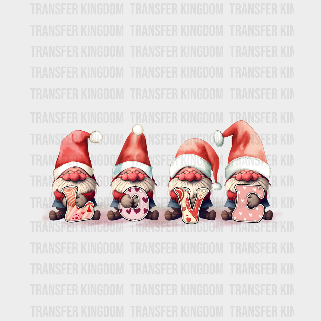 4 Gnomes Love - Dtf Heat Transfer