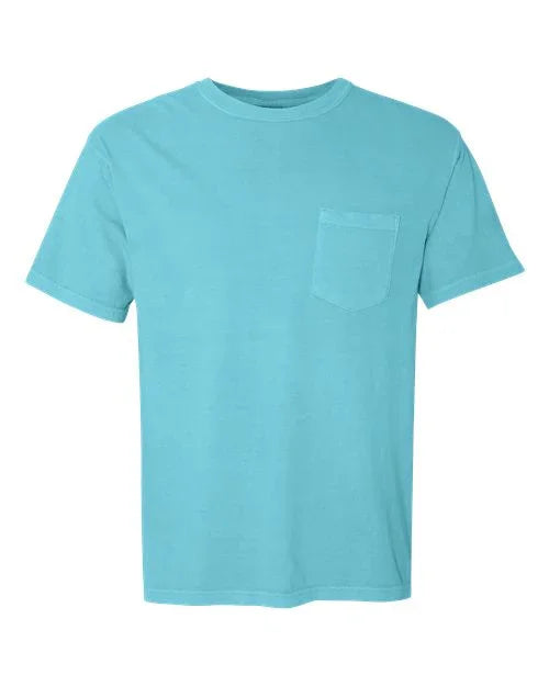 Garment-Dyed Heavyweight Pocket T-Shirt - S - Transfer Kingdom
