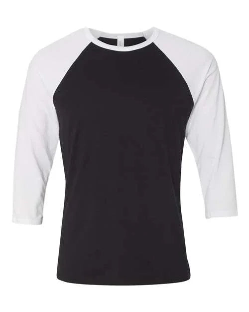 Unisex Three-Quarter Sleeve Baseball Tee - 3200