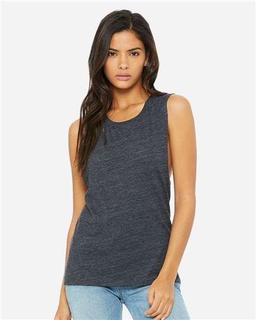 Women's Flowy Scoop Muscle Tank - 8803