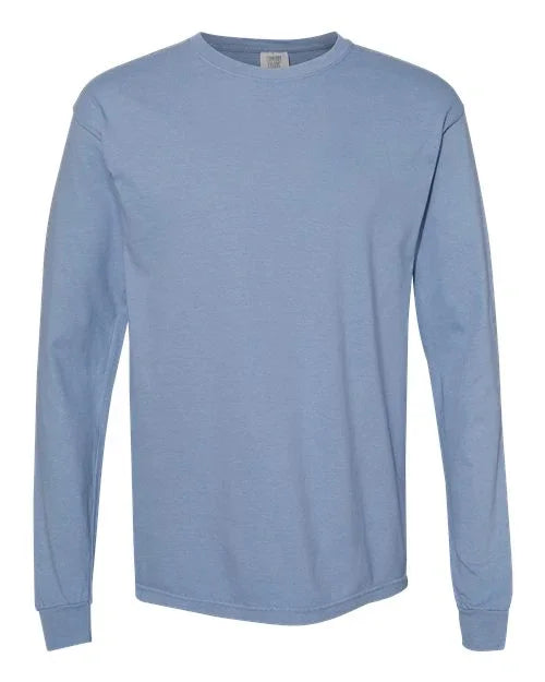 Unisex Garment-Dyed Heavyweight Long Sleeve T-Shirt - 6014