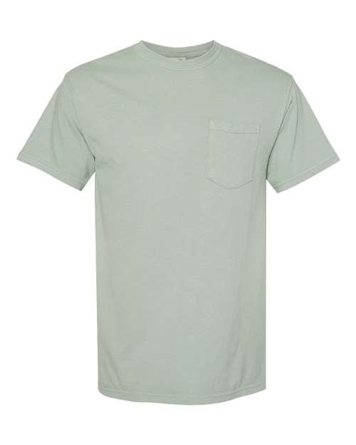 Garment-Dyed Heavyweight Pocket T-Shirt - S - Transfer Kingdom