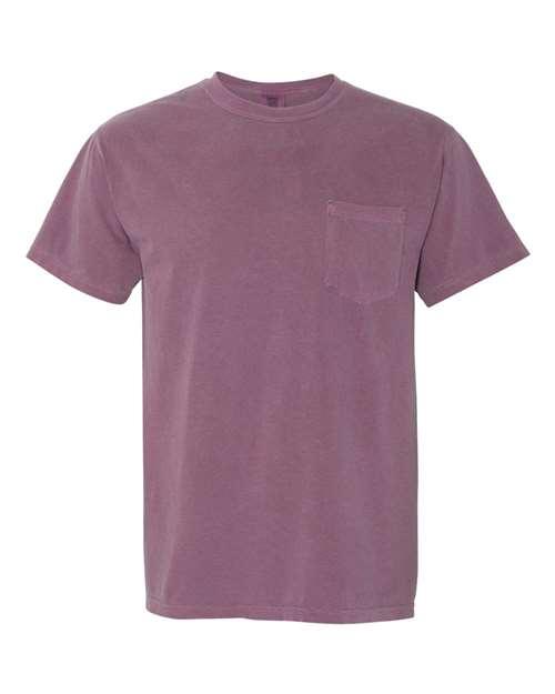 Garment-Dyed Heavyweight Pocket T-Shirt - S - Transfer Kingdom