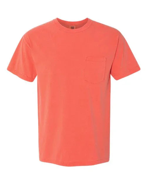 Garment-Dyed Heavyweight Pocket T-Shirt - S - Transfer Kingdom