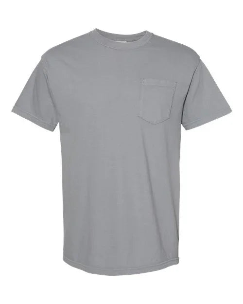 Garment-Dyed Heavyweight Pocket T-Shirt - S - Transfer Kingdom
