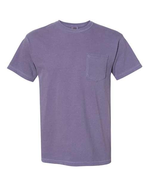 Garment-Dyed Heavyweight Pocket T-Shirt - S - Transfer Kingdom