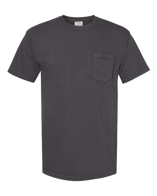 Garment-Dyed Heavyweight Pocket T-Shirt - S - Transfer Kingdom