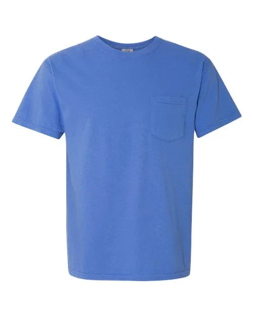 Garment-Dyed Heavyweight Pocket T-Shirt - S - Transfer Kingdom
