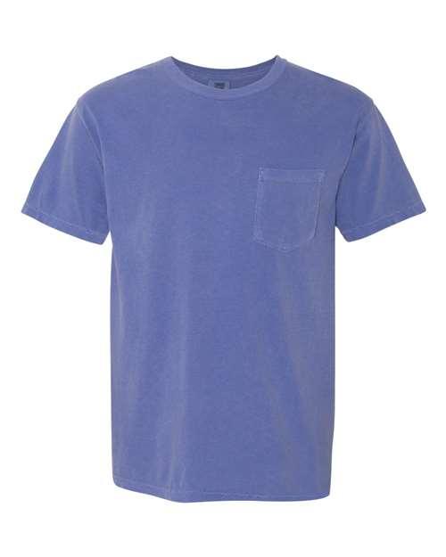 Garment-Dyed Heavyweight Pocket T-Shirt - S - Transfer Kingdom