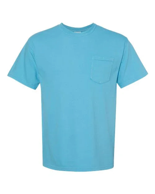 Unisex Garment-Dyed Heavyweight Pocket T-Shirt - 6030