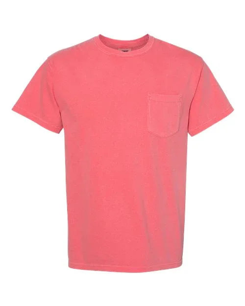 Unisex Garment-Dyed Heavyweight Pocket T-Shirt - 6030