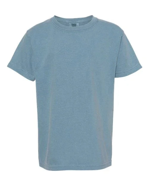 Youth Garment-Dyed Heavyweight T-Shirt - XS - Transfer Kingdom