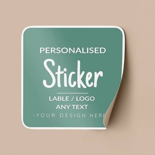 50 Rounded Corner Stickers 3in