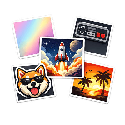 Square Stickers