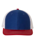 Royal/ White/ Red