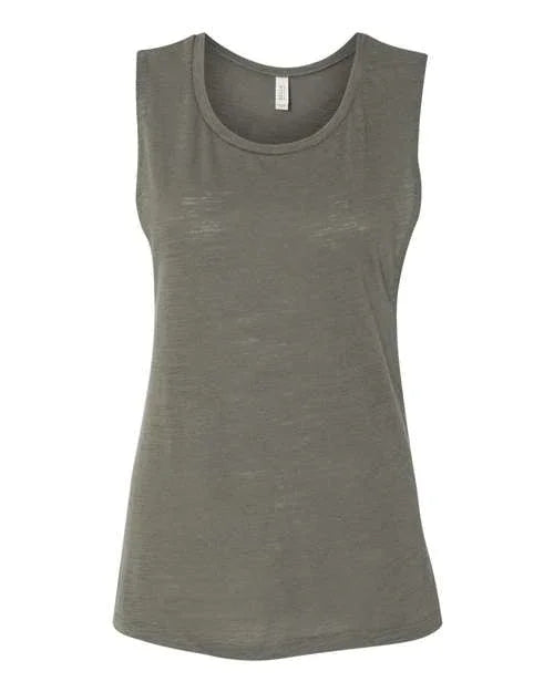 Women's Flowy Scoop Muscle Tank - 8803