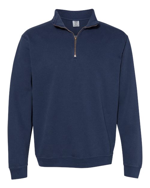 Unisex Garment-Dyed Quarter Zip Sweatshirt - Transfer Kingdom