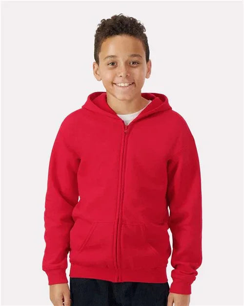 Youth Heavy Blend™ Full-Zip Hooded Sweatshirt - Transfer Kingdom