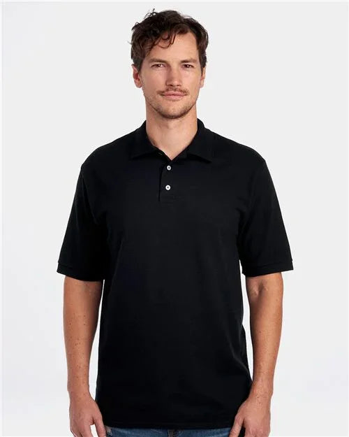 Men's 100% Ring-Spun Cotton Piqué Polo