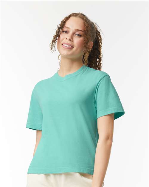 Women's Heavyweight Boxy T-Shirt - Transfer Kingdom