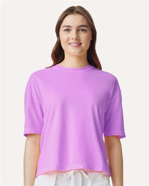Women's Heavyweight Boxy T-Shirt - Transfer Kingdom