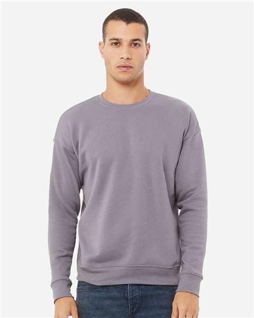 Unisex Sponge Fleece Drop Shoulder Crewneck Sweatshirt - 3945