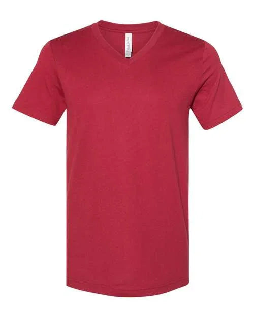 Unisex Jersey V-Neck Tee - XS - Transfer Kingdom