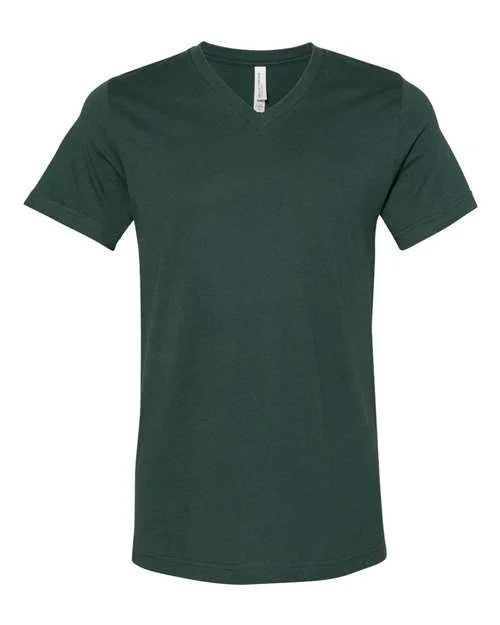 Unisex Jersey V-Neck Tee - XS - Transfer Kingdom