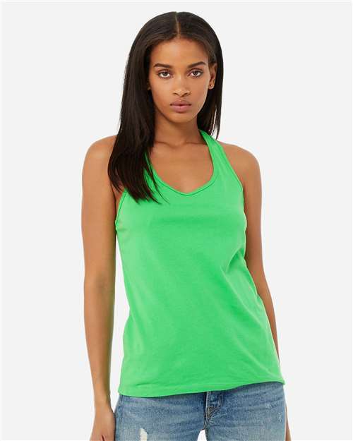 Women's Jersey Racerback Tank - Transfer Kingdom