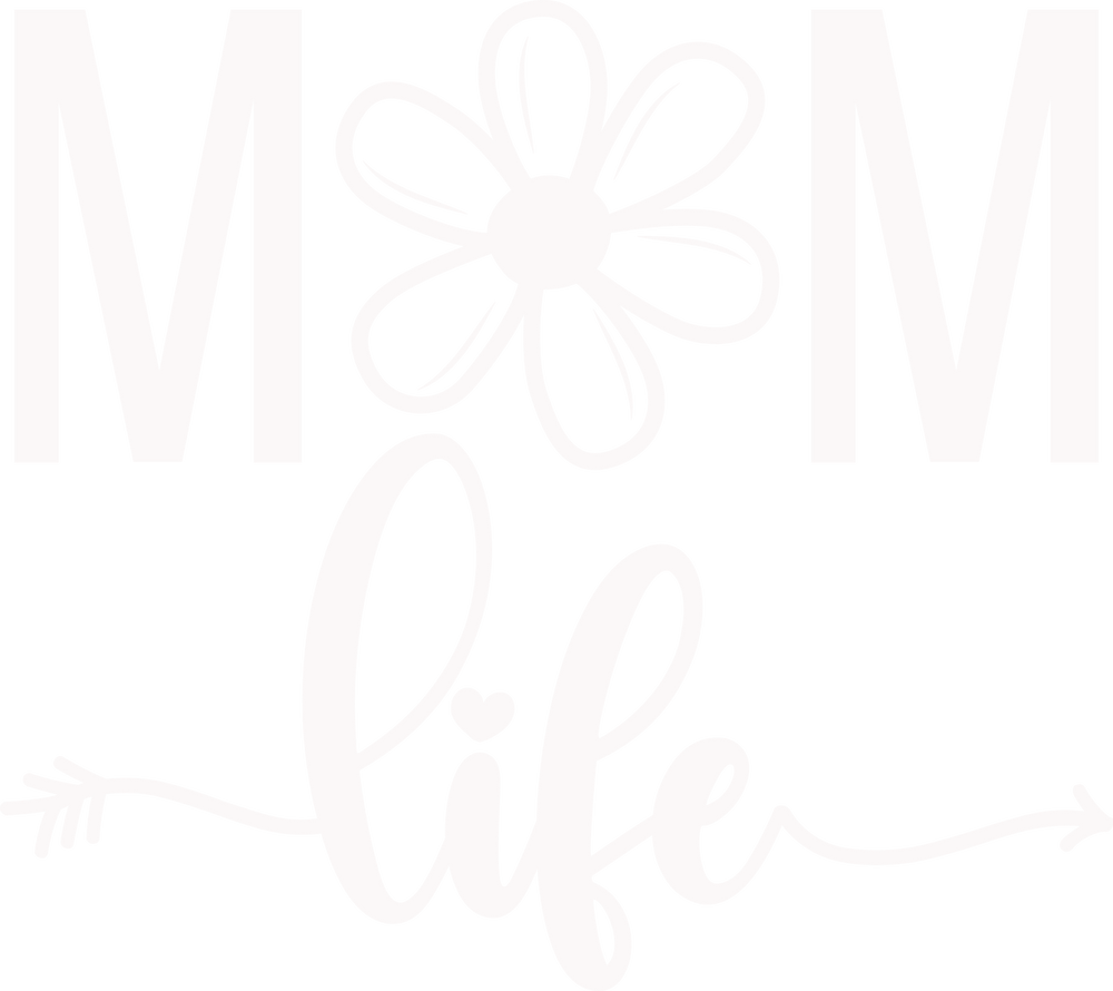 MOM Life Floral - Mothers Day - Plant Lovers Design - DTF heat transfer