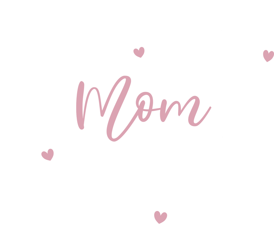 Mom's Heart Mother Word Cloud Tee: caring, inspiring, selfless, brave, patient Design - DTF heat transfer - Transfer Kingdom