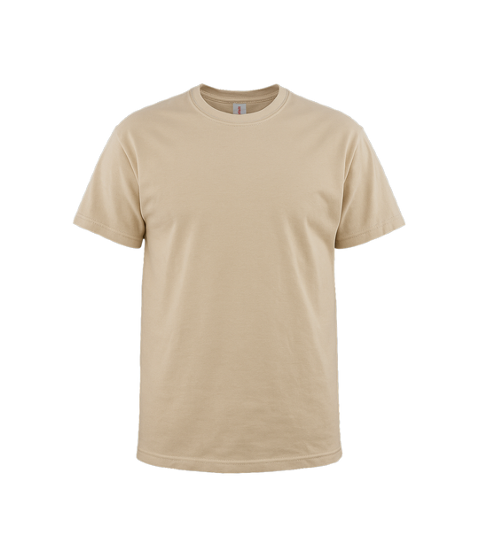 Cottonfelt Blank Unisex Adult Short Sleeve T-Shirt