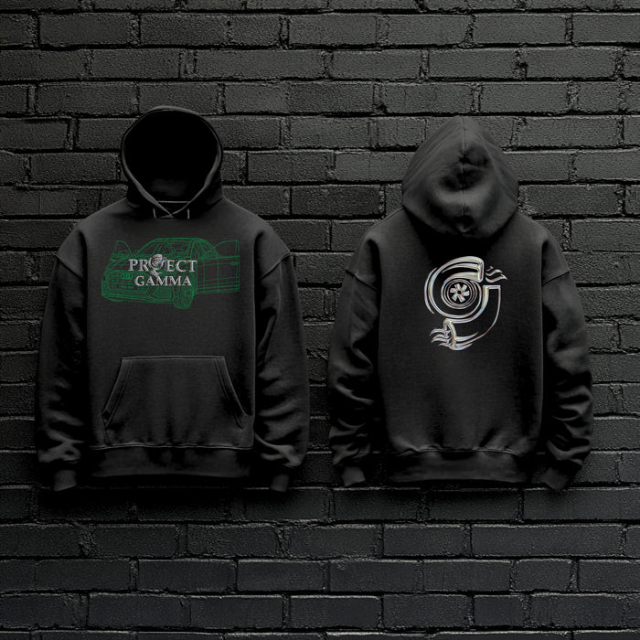 AUDI / RSQ8 Wireframe - Unisex Double Sided Hoodie