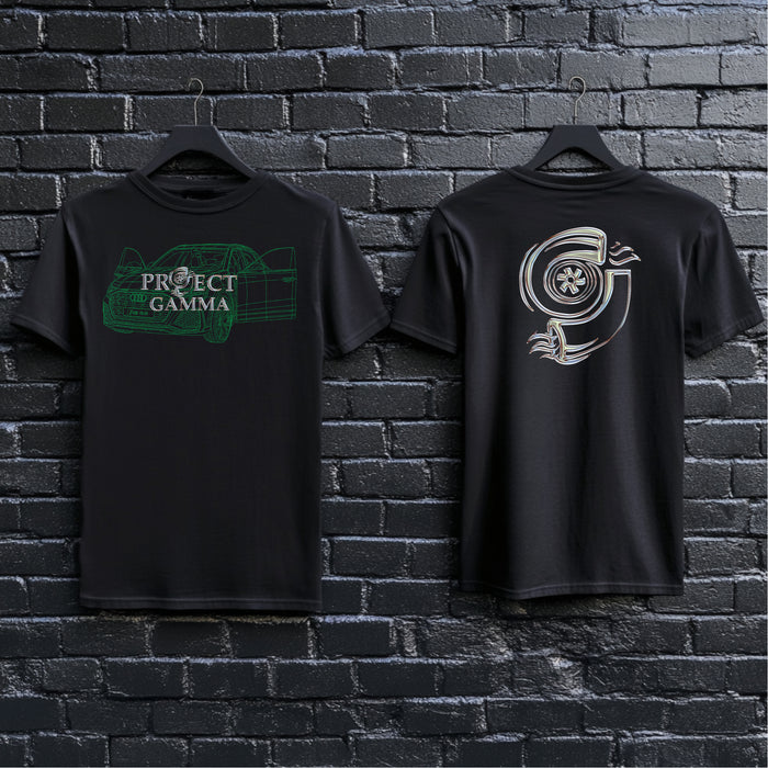 AUDI / RSQ8 Wireframe - Unisex Double Sided T-Shirt