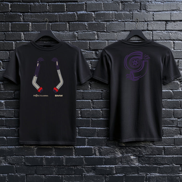 BMW / X5 M Carbon Fiber Intakes - Unisex Double Sided T-Shirt