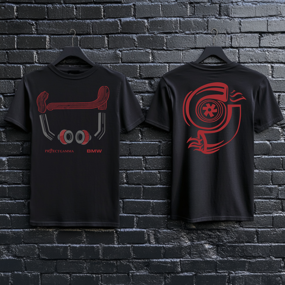 BMW / M4 Carbon Fiber Intakes & Filters - Unisex Double Sided T-Shirt