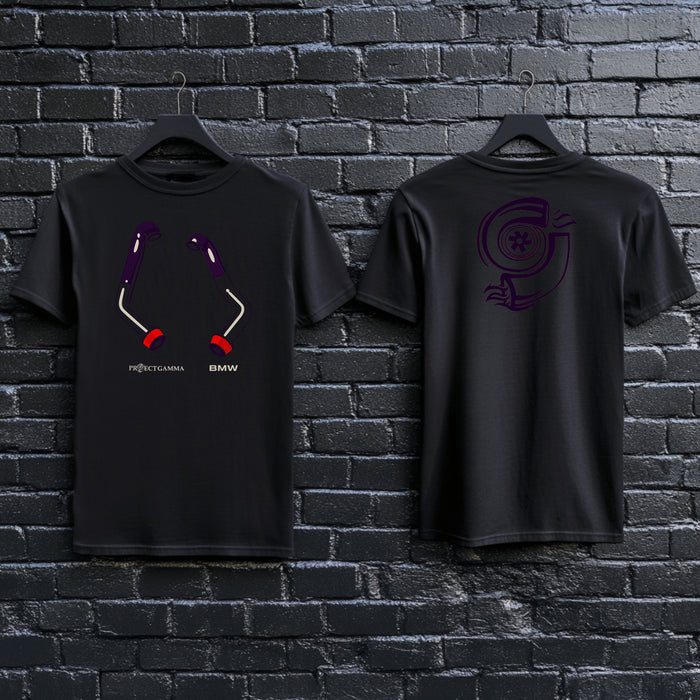 BMW / X6M Carbon Fiber Intakes - Unisex Double Sided T-Shirt