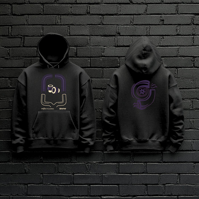 BMW / M5 Carbon Fiber Intakes and Filters - Unisex Double Sided Hoodie