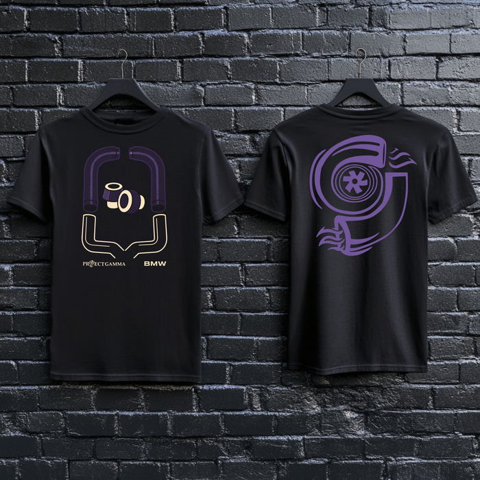 BMW / M5 Carbon Fiber Intakes and Filters - Unisex Double Sided T-Shirt