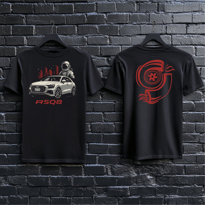 AUDI / RSQ8 Astronaut - Unisex Double Sided T-Shirt
