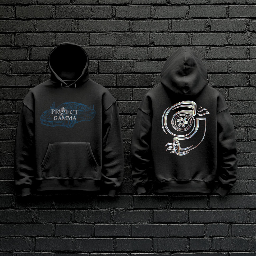 PORSCHE / 992 Carrera S Wireframe - Unisex Double Sided Hoodie