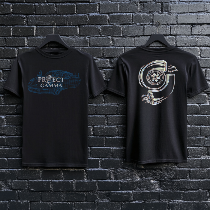 PORSCHE / 992 Carrera S Wireframe - Unisex Double Sided T-Shirt