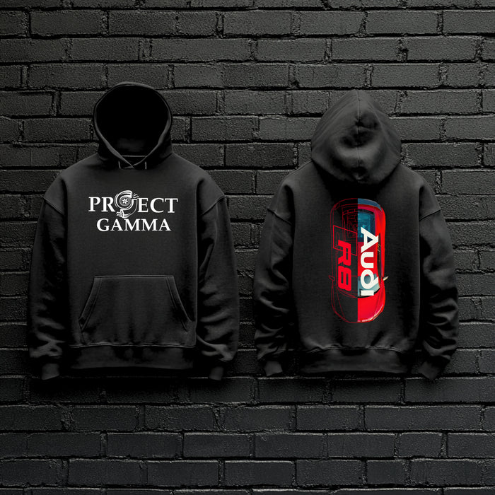 AUDI / R8 Split-Identity Vector - Unisex Double Sided Hoodie