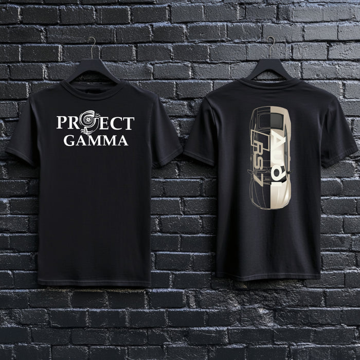 AUDI / RS7 Split-Identity Vector - Unisex Double Sided T-Shirt