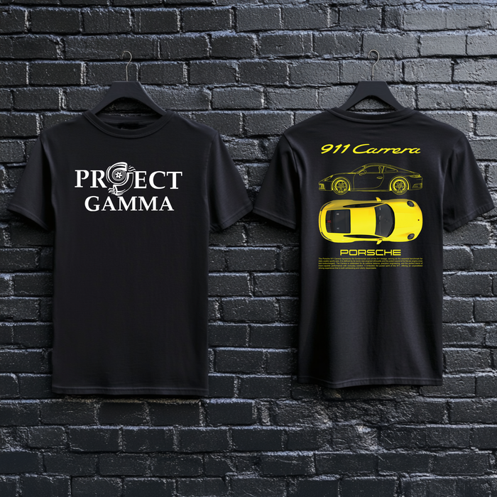 PORSCHE / 911 Carrera Garage Wall Art - Unisex Double Sided T-Shirt