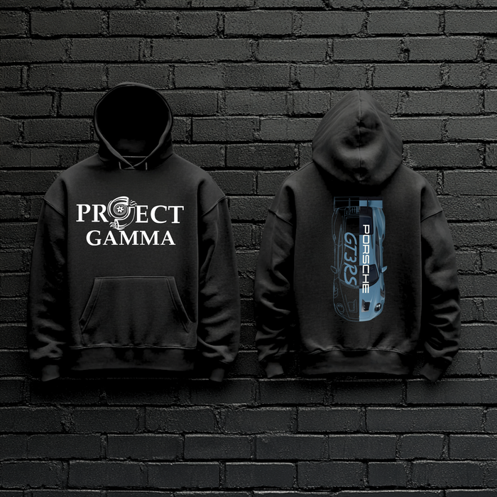 PORSCHE / GT3RS Split-Identity Vector - Unisex Double Sided Hoodie