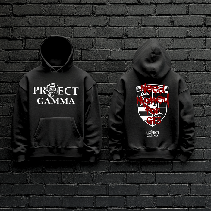 Need Money For PORSCHE / GT3 - Unisex Double Sided Hoodie