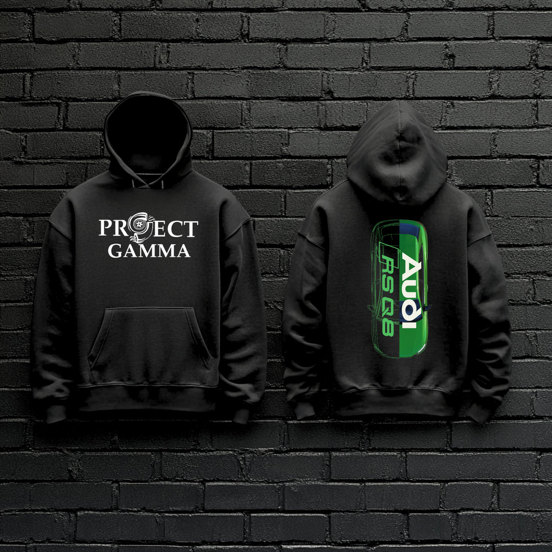 AUDI / RSQ8 Split-Identity Vector - Unisex Double Sided Hoodie