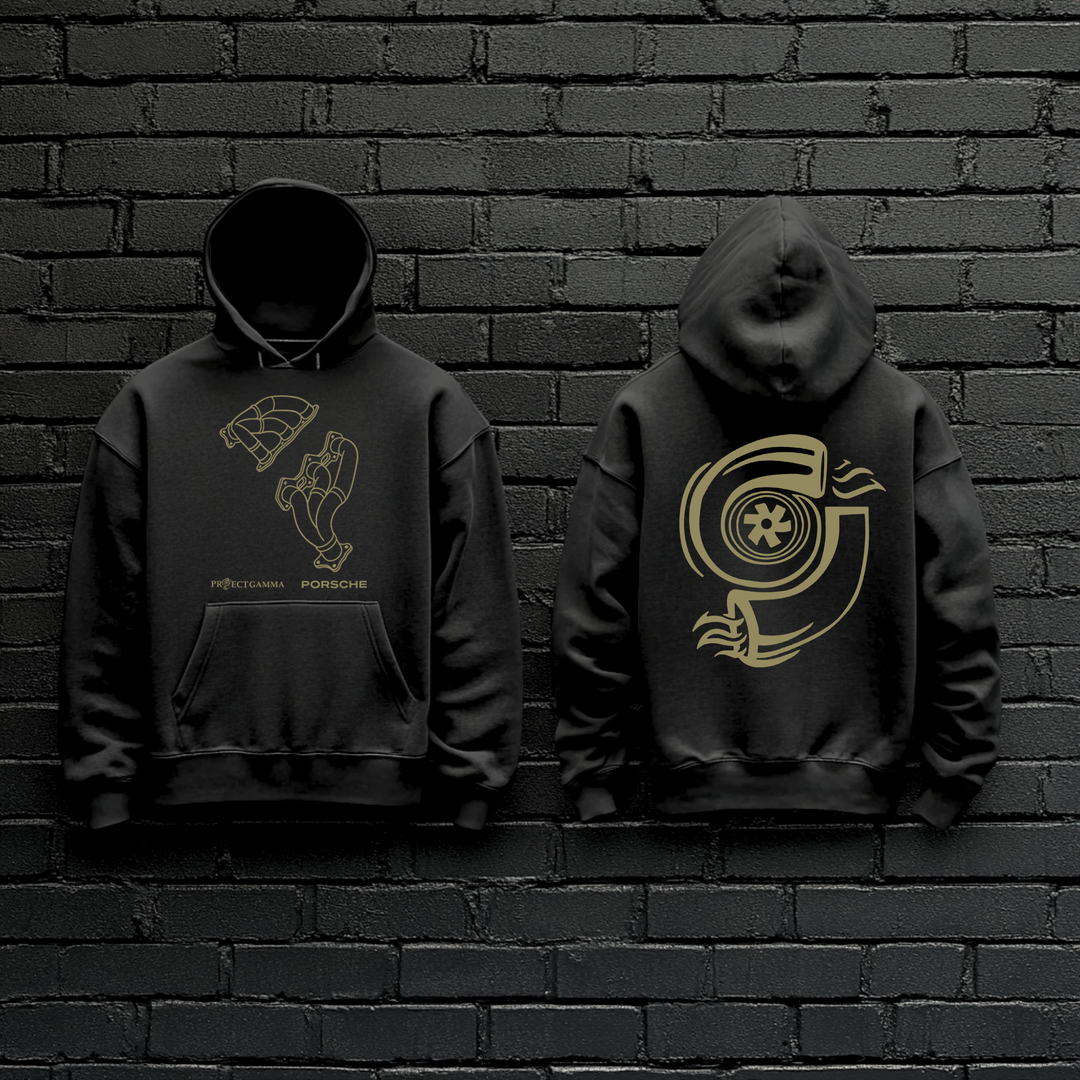 PORSCHE / 992 Sports Header - Unisex Double Sided Hoodie