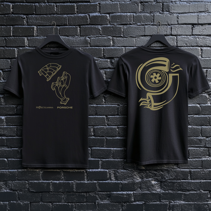 PORSCHE / 992 Sports Header - Unisex Double Sided T-Shirt